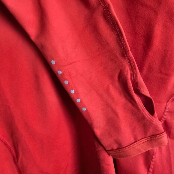 Nike Canada Pro Elite Running 1/2 Zip Lightweight Running Jacket Small S Red New - Picture 11 of 14